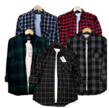 trendy flannel shirts men and women