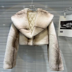 women's synthetic fur jacket