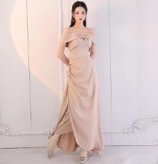 champagne royale dress