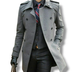 shinichi grey winter coat overcoat